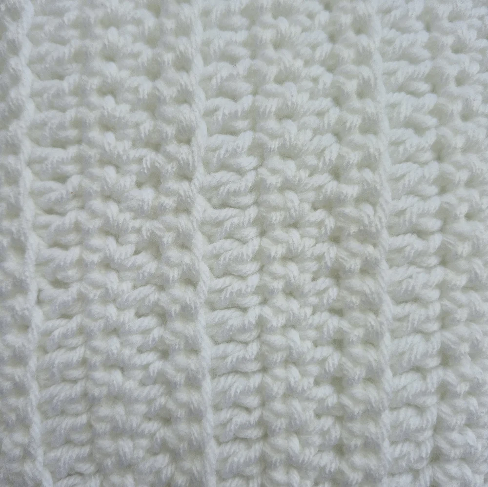 Pillow With Crochet Granny Squares